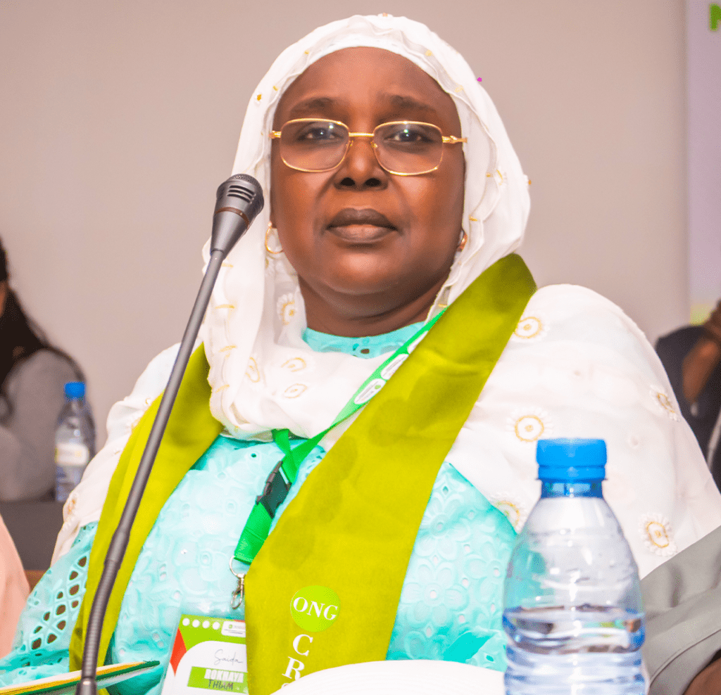 Saida Rokhaya Thiam, Présidente de la Commission de l'Organisation Chargée des Relations avec les Associations Féminines
